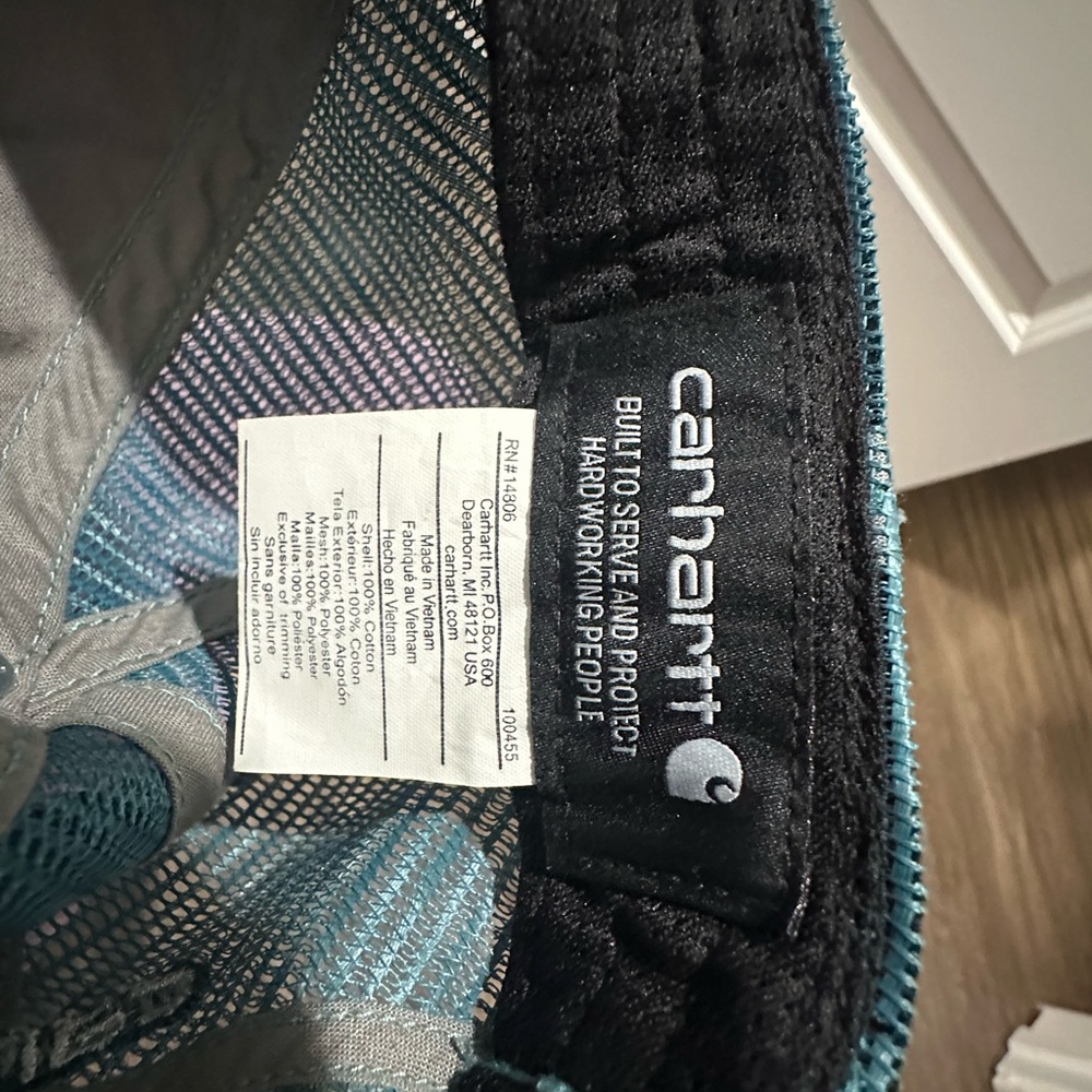 Carhartt Teal hat - Picture 4 of 4